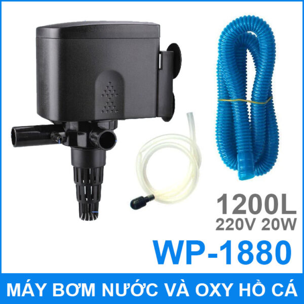 May bom ho ca va oxy loc nuoc Sobo WP 1880