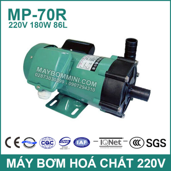 May bom hoa chat 220V 70R