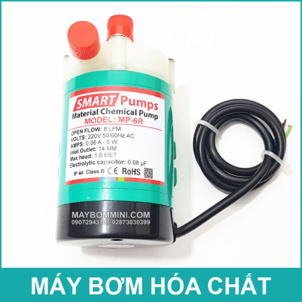 May bom hoa chat thuc pham cao cap MP6R