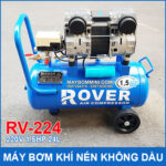 May bom hoi khi nen khong dau 220V 1125w 24L RV224 Rover