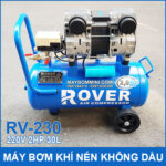 May bom hoi khi nen khong dau 220V 2HP 30 lit RV230 Rover