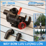 May bom luu luong lon 12V 150L 360A MAXPUMS