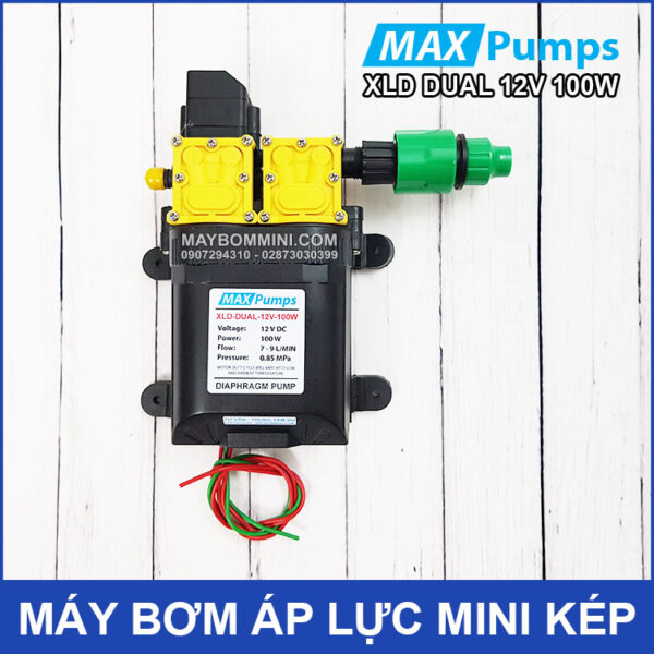 May bom mini kep 12V 100W