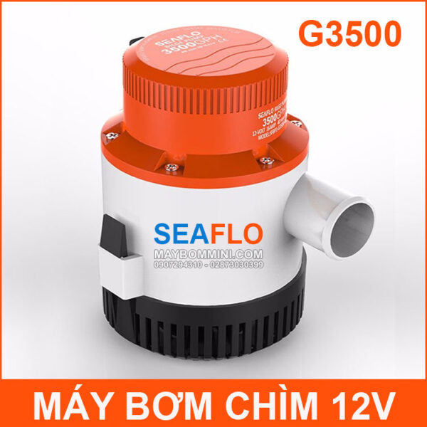 May bom nuoc chim 12V G3500 SEAFLO chinh hang