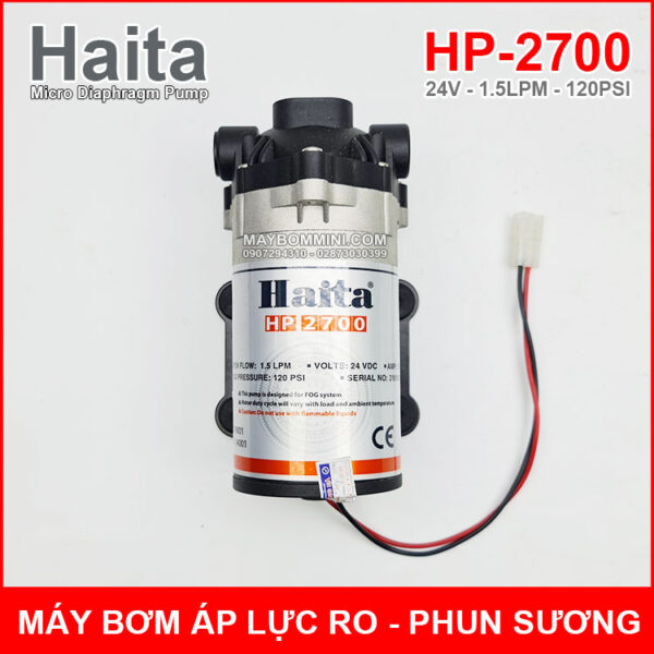 May bom phun suong 24v haita HP 2700