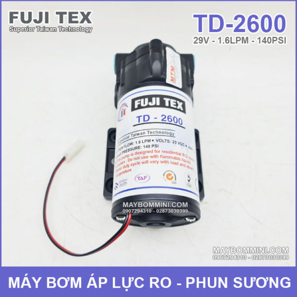May bom phun suong 29V 58W TD 2600 FujiTex