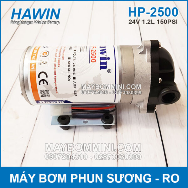 May bom phun suong Hawin HP 2500 Taiwan