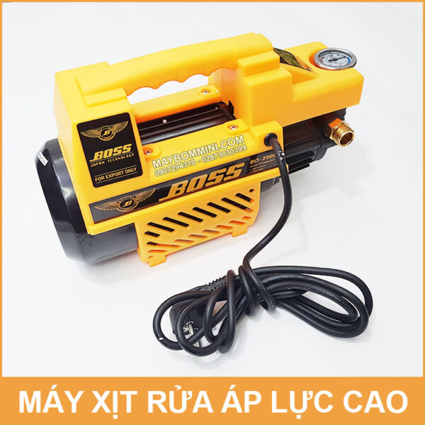 May bom rua xe oto gia dinh cao cap boss 2000W