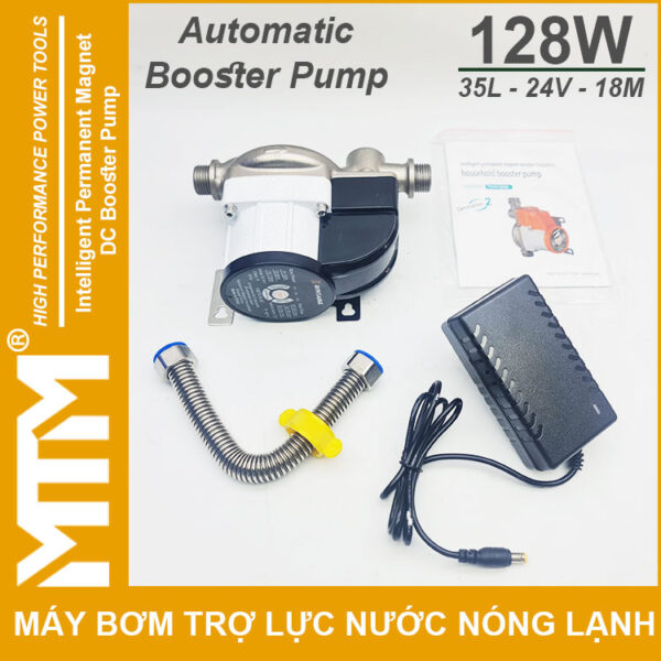 May bom tang ap tro luc nuoc nong lanh 24V 128W 35L 18M BINTAIKE tu dong