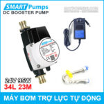 May bom tro luc nuoc tu dong 24v 95w 34l smartpumps chinh hang tiki