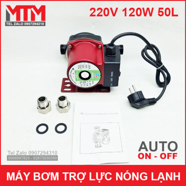 May bom tro luc tu dong 220V 120W 50L Oring