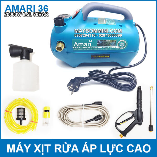 May bom xit rua ve sinh may lanh 220V 2000W Amari 36