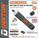 May chuyen vit mini DEKTON DK CV0501 4 cap do Chan sac Type C Kem nhieu phu kien