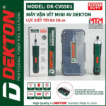 May chuyen vit mini DEKTON DK CV0501 4 cap do Chan sac Type C Kem nhieu phu kien chinh hang