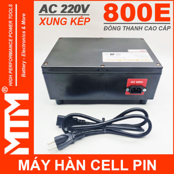 May han cell pin bien ap 800E dong thanh xung kep cong nguon 220V