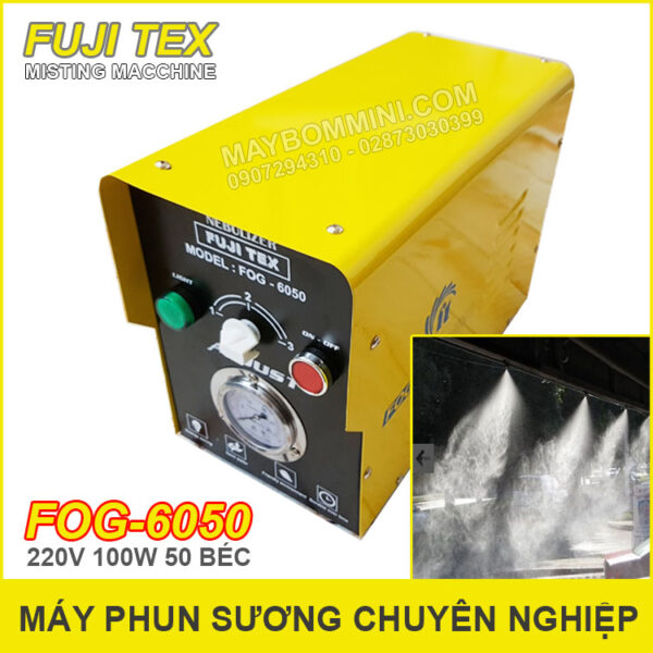 May phun suong chuyen nghiep Fog 6050 50 bec