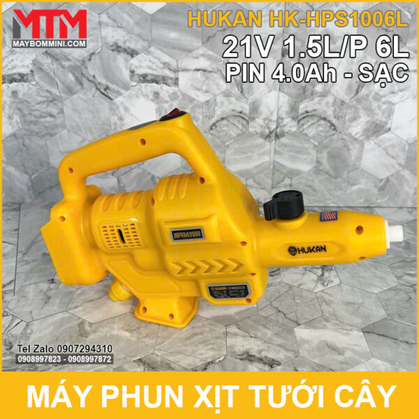 May phun xit tuoi cay cam tay Hukan 21V
