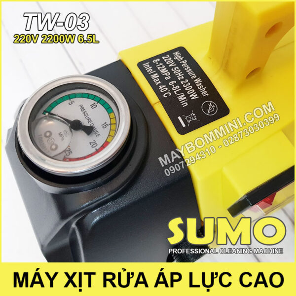 May rua xe Sumo chinh hang