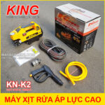 May rua xe ap luc cao 220V 2000W 9L 180bar King