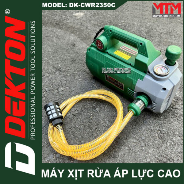 May rua xe ap luc cao 220V 2350W 8L Dekton DK CWR2350C CHINH HANG