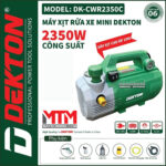 May rua xe ap luc cao 220V 2350W 8L Dekton DK CWR2350C chinh hang gia re cao cap MTM