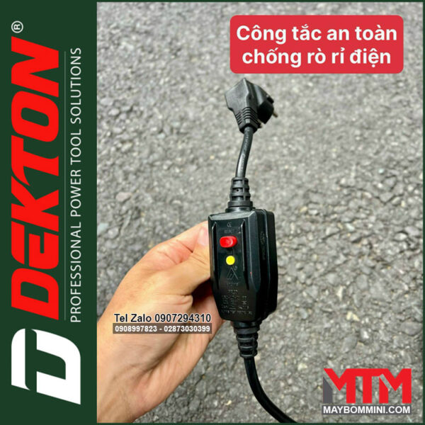 May rua xe ap luc cao 220V 2800W 10L Dekton DK CWR2800PLUS an toan cao cap