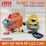 May rua xe ap luc cao 3200W 150bar 12L Sumo TW 3200