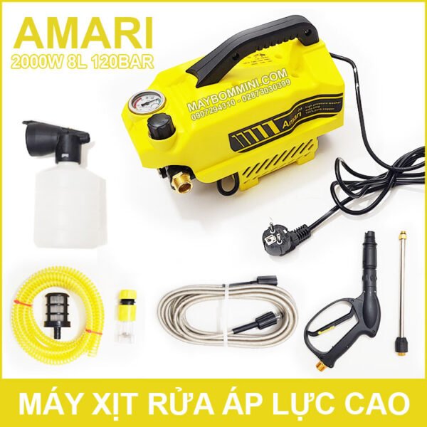 May rua xe ap luc cao Amari 1800w 1