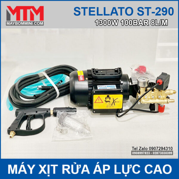 May rua xe ap luc cao ST 290 Stellato