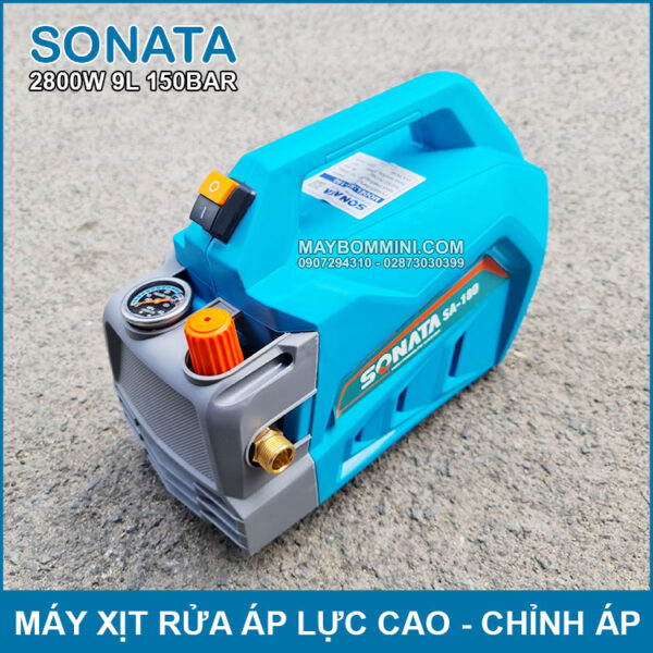 May rua xe gia dinh minh tien loi Sonata 2800W chinh ap