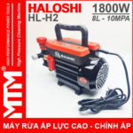 May rua xe gia dinh mini ap luc cao 220 Haloshi HL H2 loi dong chinh ap