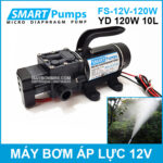 Máy bơm nước mini áp lực 12V 120W 10L Smartpumps FS-12V-120W-YD