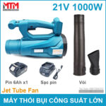 May thoi bui 21V 1000W MTM bo 1 pin 6ah