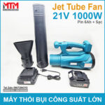 May thoi bui 21V 1000W MTM pin 6ah va sac