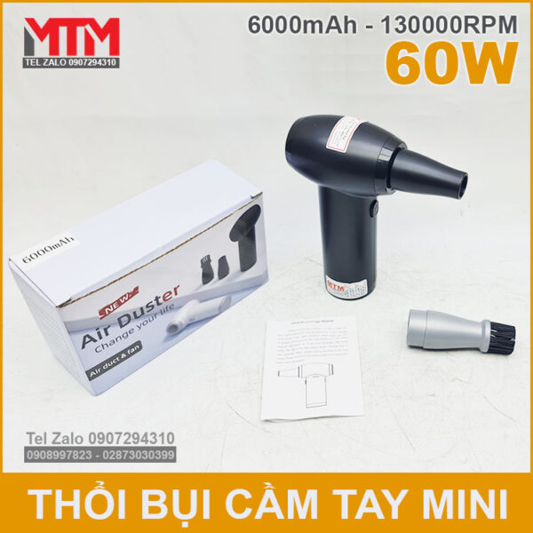 May thoi bui cam tay mini 60W Air Duster 213