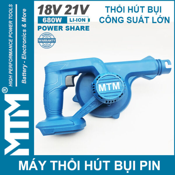 May thoi bui pin makita chan pho thong 21V 680W 13000rm MTM chinh hang