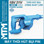 May thoi bui pin makita chan pho thong 21V 680W 13000rm MTM gia re