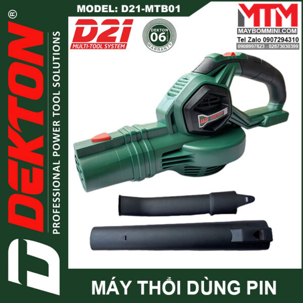 May thoi la ve sinh nha cua san vuon DEKTON D21 MTB01 pin sac