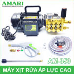 May xit rua ap luc cao Amari AM 350 220V 2KW 13L 100bar