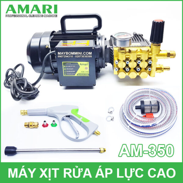 May xit rua ap luc cao Amari AM 350 220V 2KW 13L 100bar