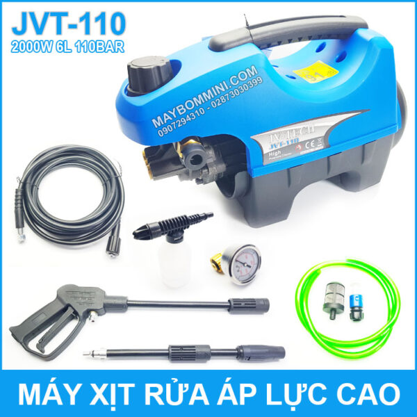 May xit rua xe ap luc cao 2000W JVT 110 JV TECH