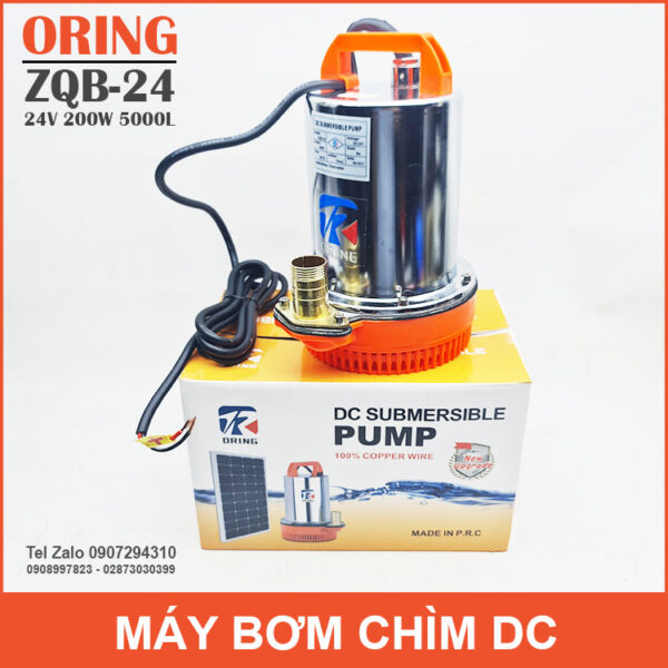 Mayt bom chim inox 24V 200W ORING
