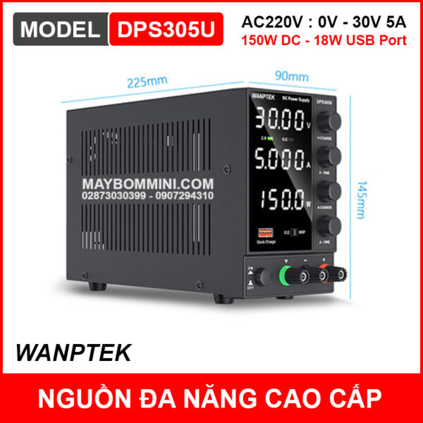 Nguon dien da nang cao cap 30V 5A DPS305U WANPTEK