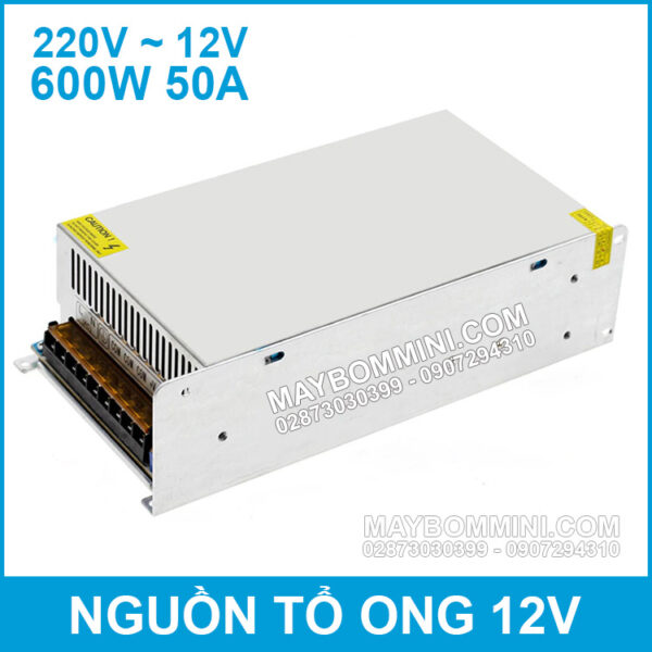 Nguon to ong 12V 50A 600W