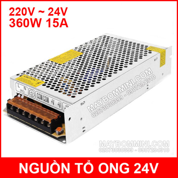 Nguon to ong 24V 15A 360W
