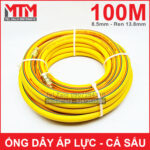 Ong ap luc rua xe phun thuoc sau 8mm ren 13mm 100 met Crocodile Ca Sau