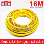 Ong ap luc rua xe phun thuoc sau 8mm ren 13mm 16 met Crocodile Ca Sau