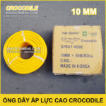 Ong day ap luc cao Crocodile 10mm chinh hang Korea