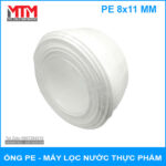 Ong pe 8mm 11mm trang cuon 50m