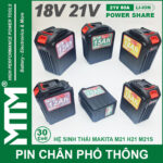 Pin chan pho thong makita chong soc 30 cell